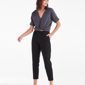 Canvas Tapered Pants